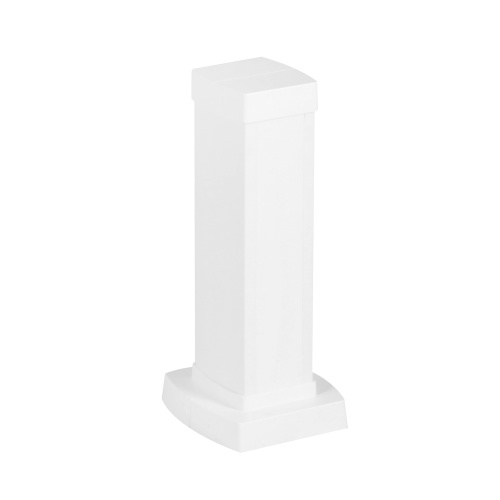 Snap-On мини-колонна алюминиевая с крышкой из пластика 1 секция, высота 0,3 метра, цвет белый | код 653000 |  Legrand